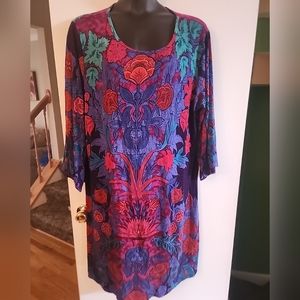 Tamsy Floral Print Dress